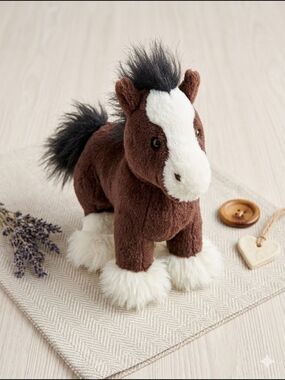 Webkinz Clydesdale Horse Plush (No Code)